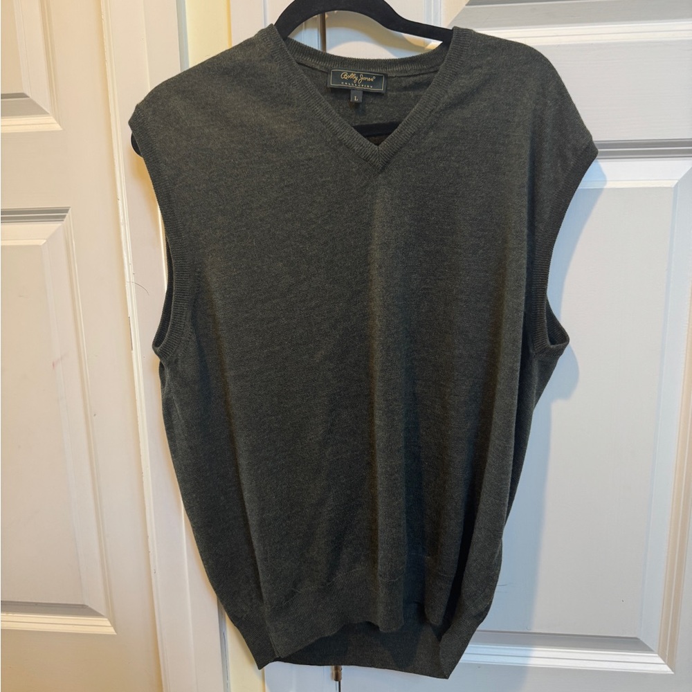 Bobby Jones Men’s Green Sweater Vest